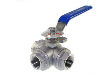China ISO9001 2008 3 Druck des Weisen-Edelstahl-Kugelventil-PN63 für Wasser/Öl fournisseur